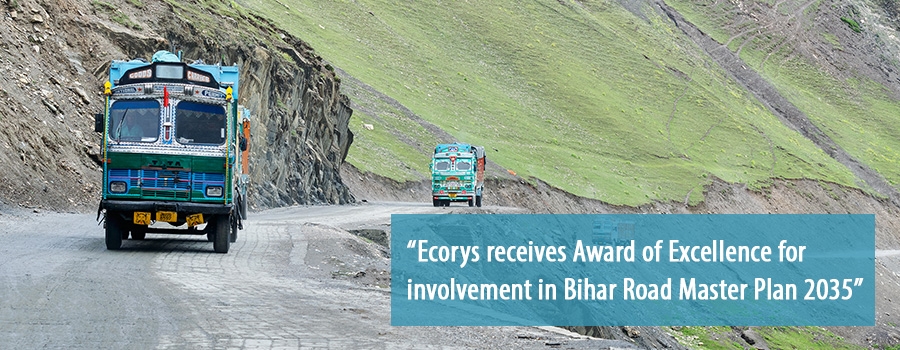 Ecorys wins Award of Excellence for transport work in India