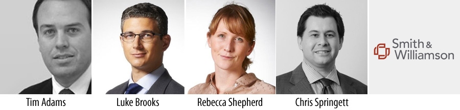 Tim Adams, Luke Brooks, Rebecca Shepherd, Chris Springett
