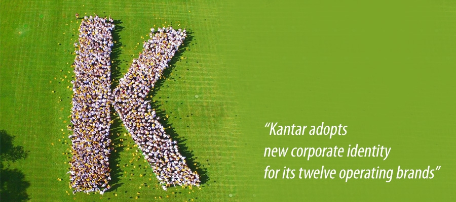 Kantar adopts new corporate identity for its twelve operating brands