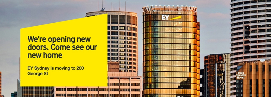 EY Sidney is moving to 200 George St