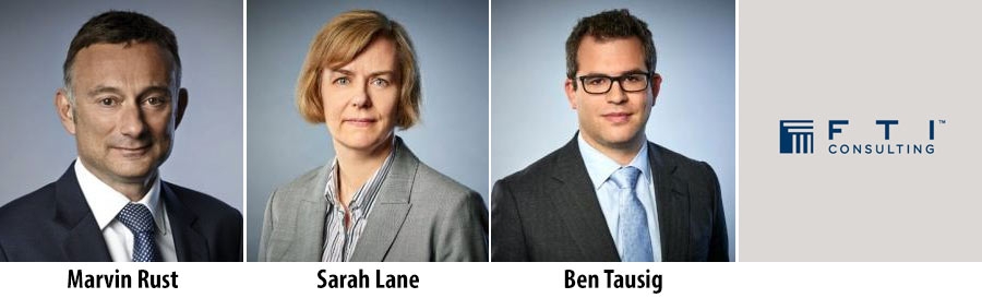 Marvin Rust - Sara Lane - Ben Tausig - FTI Consulting