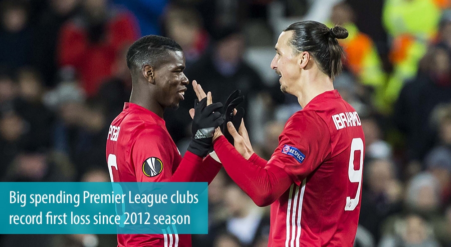 Paul Pogba and Zlatan Ibrahimovic