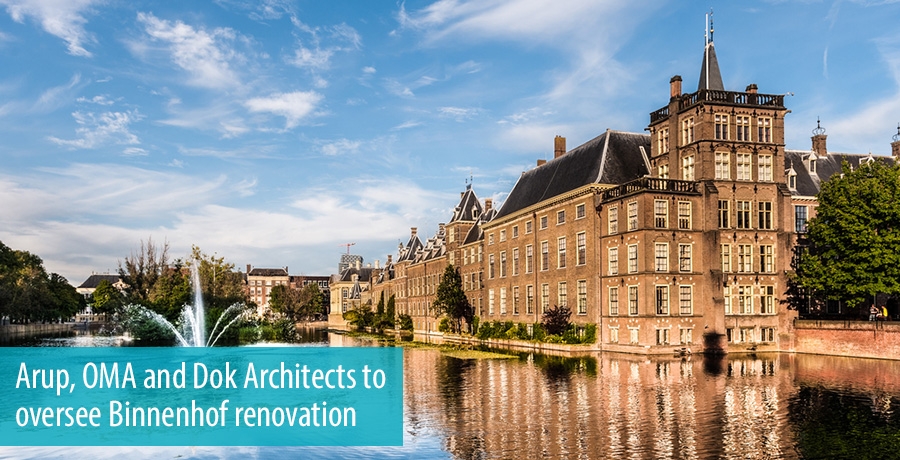 Arup, OMA and Dok Architects to oversee Binnenhof renovation