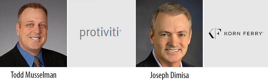 Todd Musselman - protiviti and Joseph Dimisa - Korn Ferry