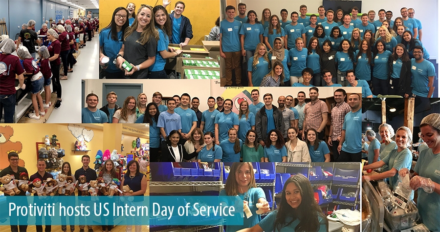 Protiviti hosts US Intern Day of Service
