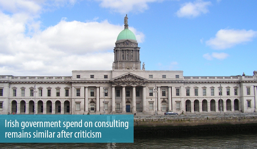 Irish government spend on consulting remains similar after criticism