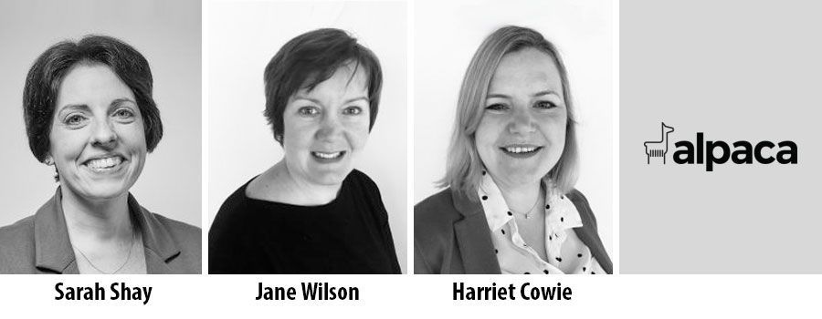 Sarah Shay, Jane Wilson & Harriet Cowie