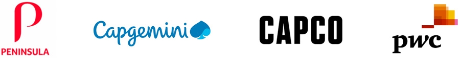 Peninsula, Capgemini, Capco, PwC Peninsula, Capgemini, Capco, PwC