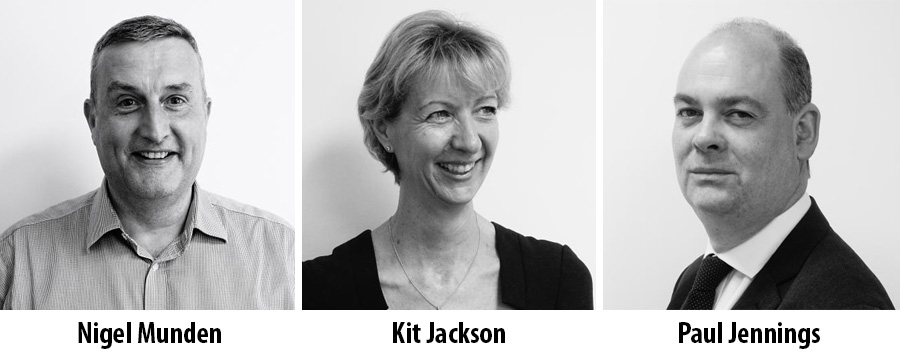 Nigel Munden, Kit Jackson and Paul Jennings