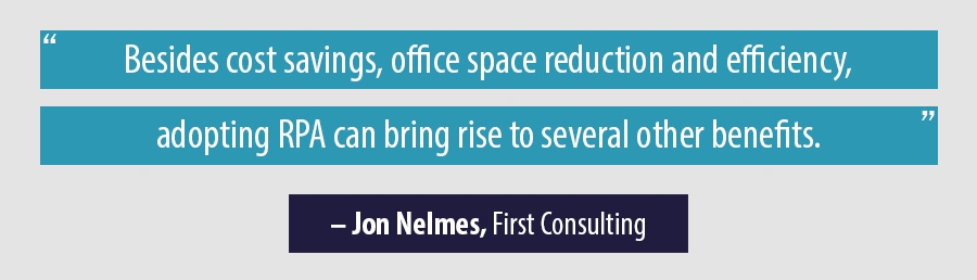 Quote Jon Nelmes, First Consulting
