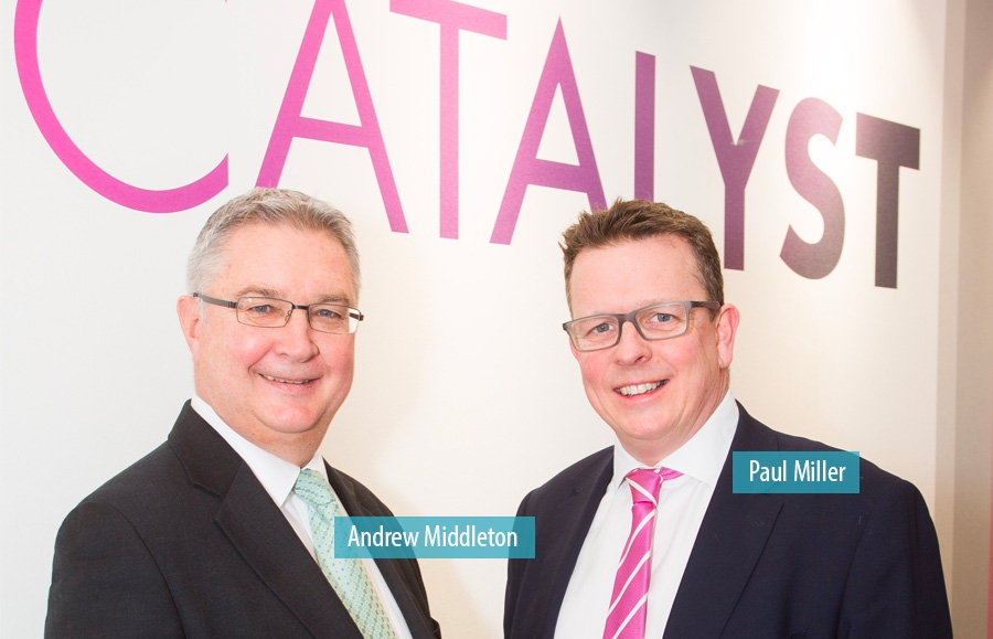 Andrew Middleton, Catalyst and Paul Miller, Knadel