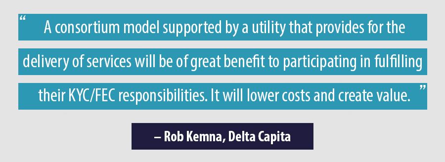 Quote Rob Kemna, Delta Capita