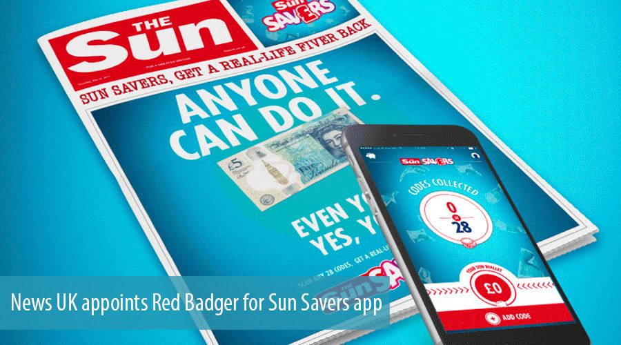 News UK appoints Red Badger for Sun Savers app