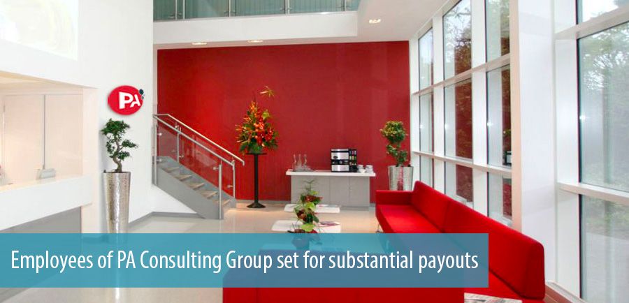Employees of PA Consulting Group set for substantial payouts