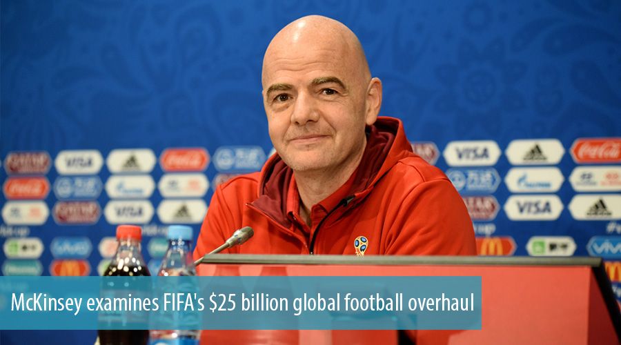 McKinsey examines FIFA's $25 billion global football overhaul