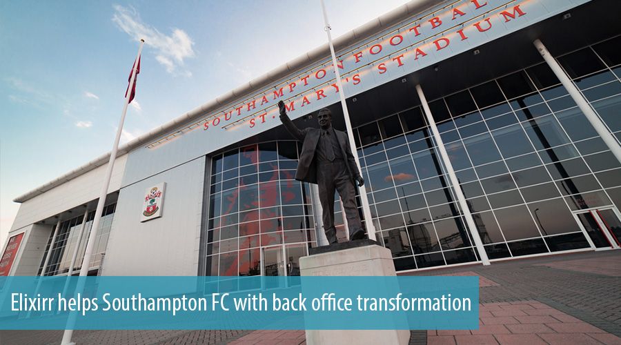 Elixirr helps Southampton FC with back office transformation