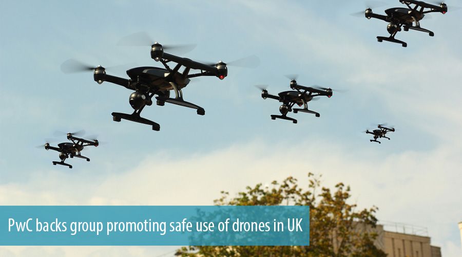 PwC backs group promoting safe use of drones in UK