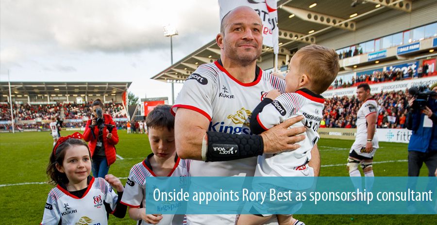 Onside appoints Rory Best as sponsorship consultant