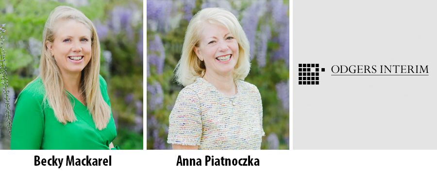 Anna Piatnoczka and Becky Mackarel - Odgers Interim