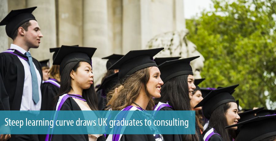 Steep learning curve draws UK graduates to consulting