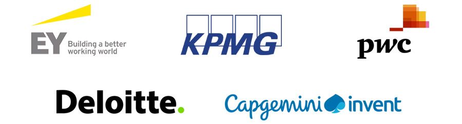 EY, KPMG, PwC, Deloitte and Capgemini Invent