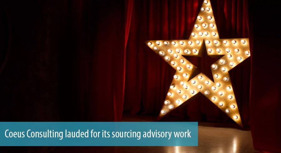 Coeus Consulting lauded for its sourcing advisory work
