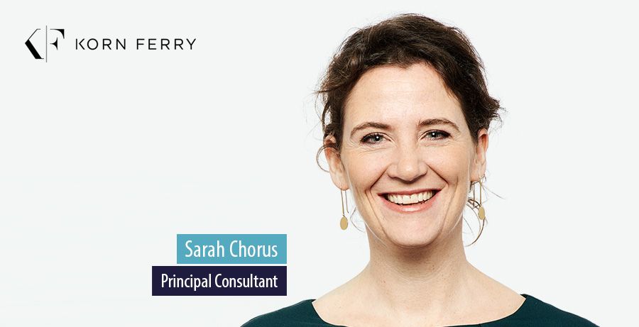 Sarah Chorus, Principal Consultant at Korn Ferry