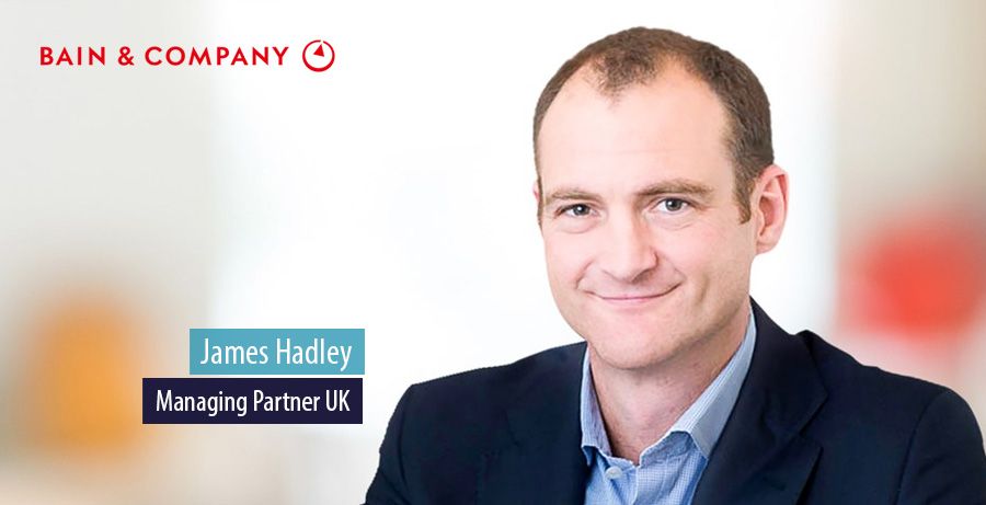 James Hadley named Bain & Company UK Managing Partner