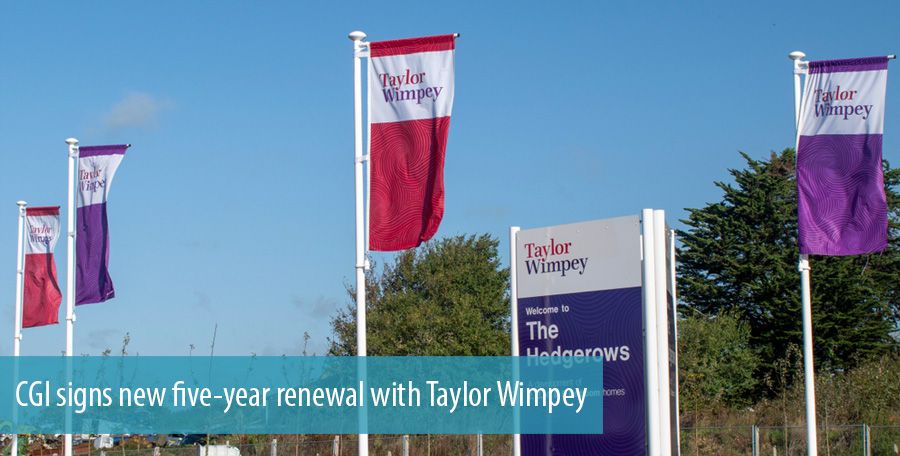 CGI signs new five-year renewal with Taylor Wimpey