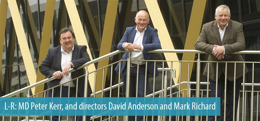 Peter Kerr, David Anderson and Mark Richard