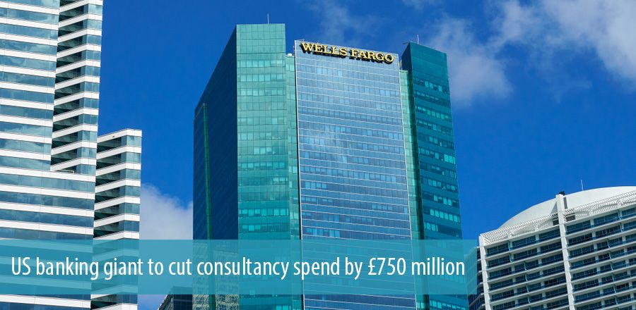 US banking giant to cut consultancy spend by £750 million