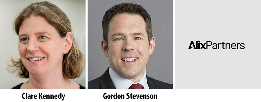 AlixPartners promotes Clare Kennedy and Gordon Stevenson