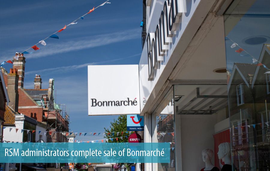 RSM administrators complete sale of Bonmarché