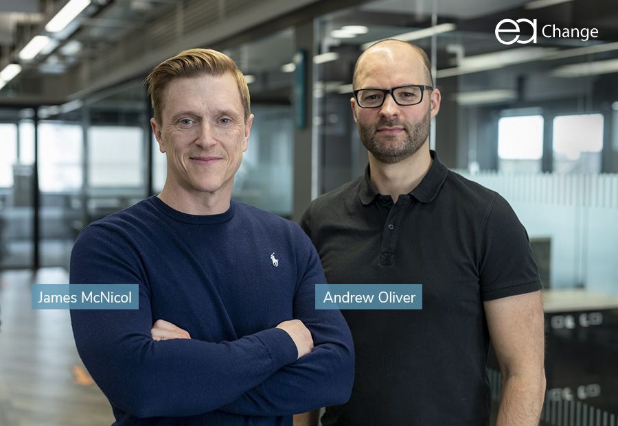 James McNicol and Andrew Oliver - EA Change