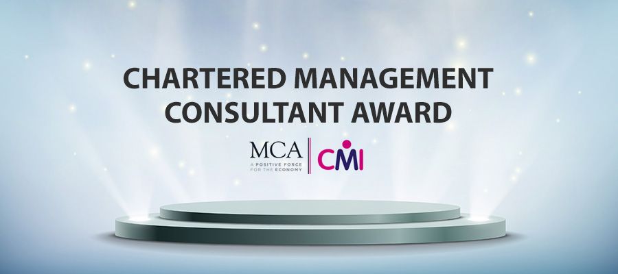 CHARTERED MANAGEMENT CONSULTANT AWARD