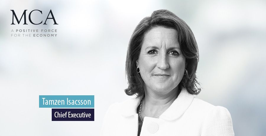 Tamzen Isacsson, Chief Executive, MCA