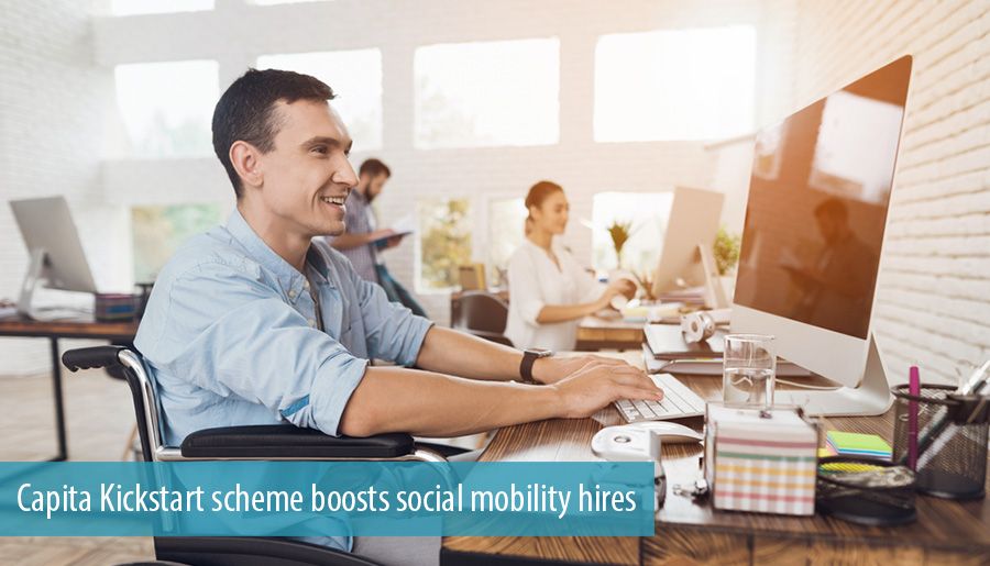 Capita Kickstart scheme boosts social mobility hires