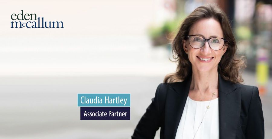 Claudia Hartley, Associate Partner, Eden McCallum