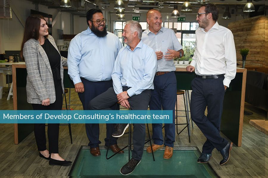 Members of Develop Consulting’s healthcare team