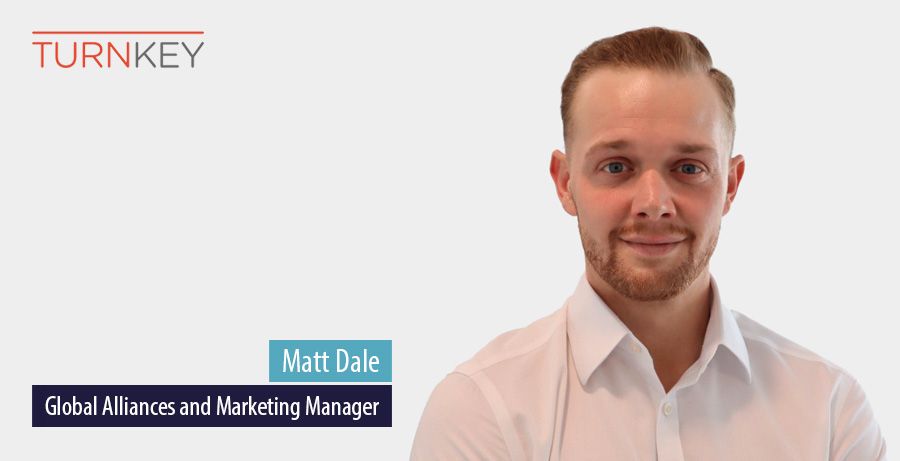 Matt Dale joins Turnkey Consulting as Global Alliances and Marketing Manager
