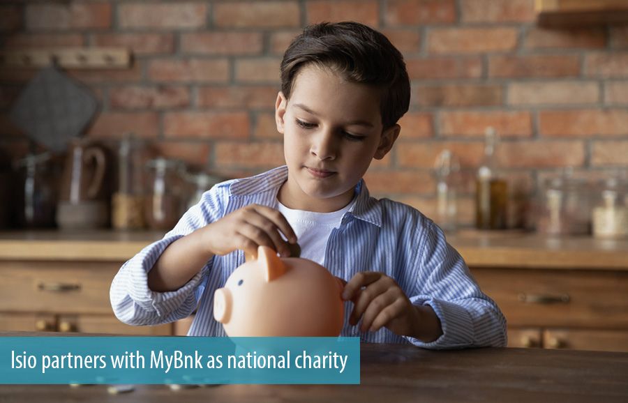 Isio partners with MyBnk as national charity