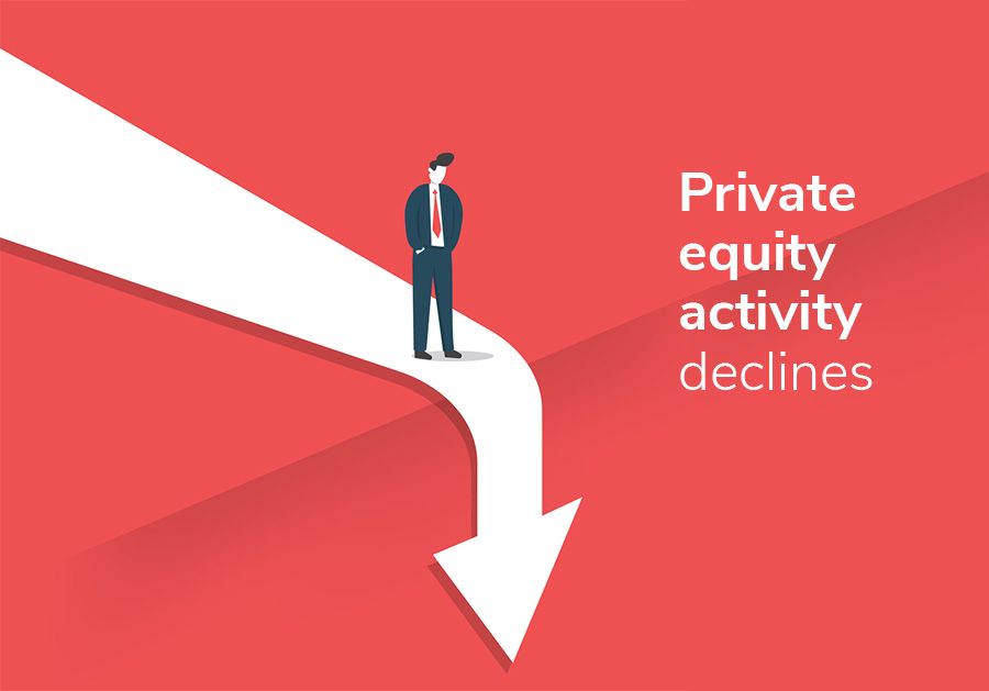 Private equity activity declines