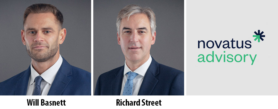Will Basnett and Richard Street join Novatus Advisory
