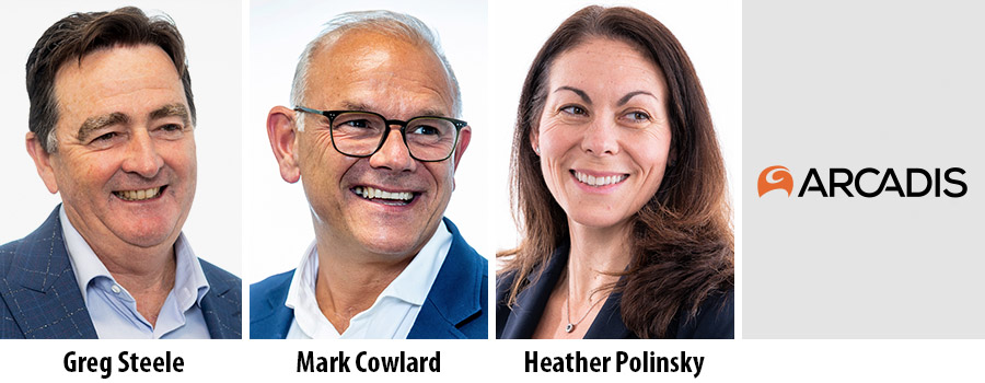 Arcadis announces trio of leadership promotions