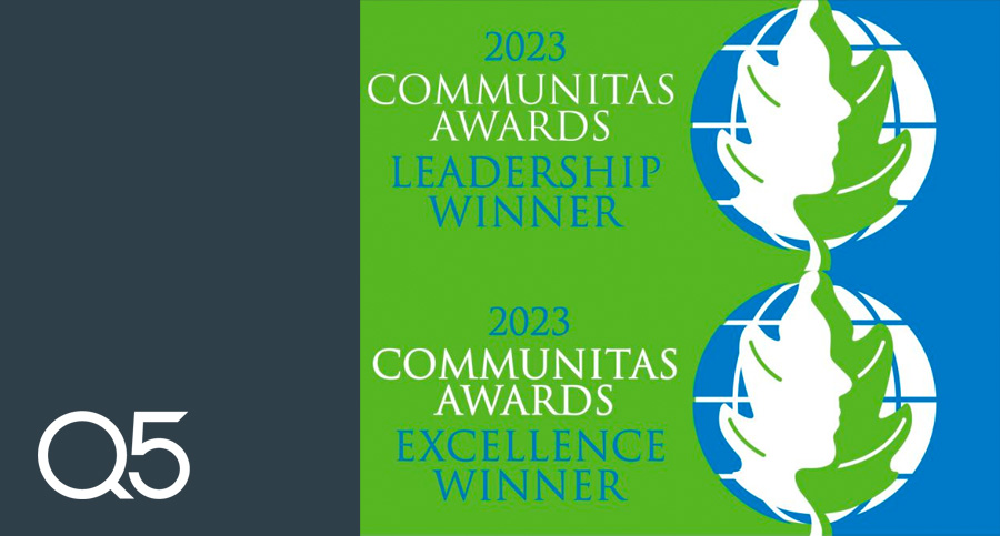 Q5's Foundation and Pop Up initiatives win international awards