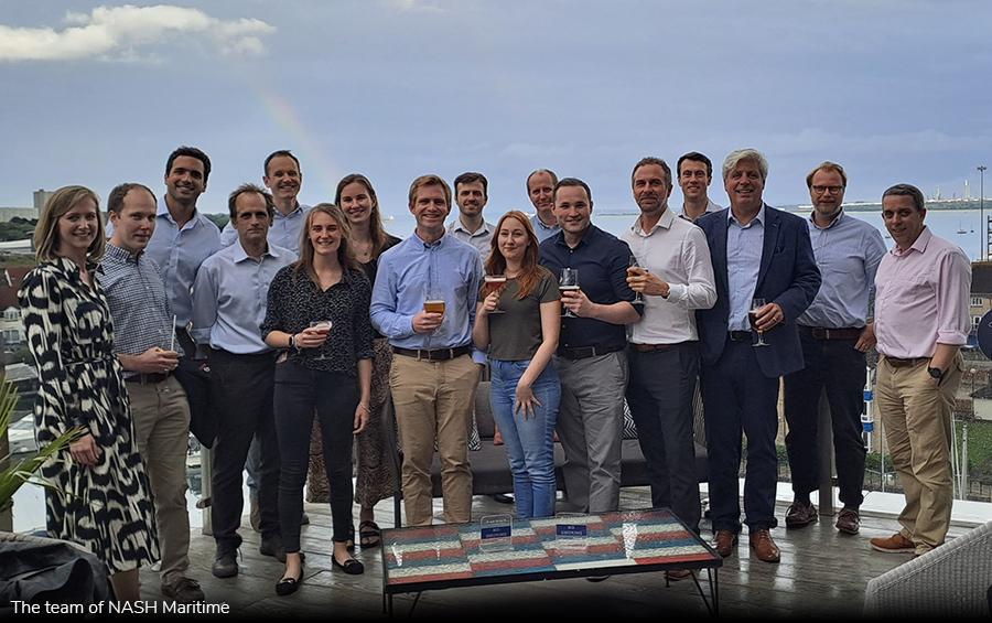 The team of NASH Maritime