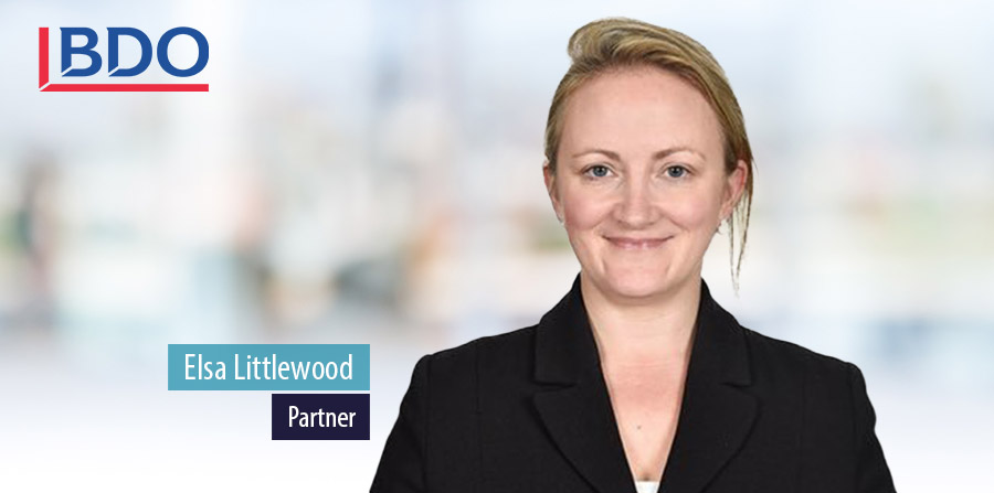 Elsa Littlewood joins BDO as partner