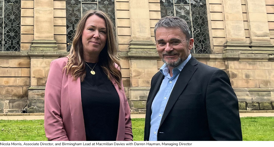 HR consultancy Macmillan Davies opens new Midlands hub