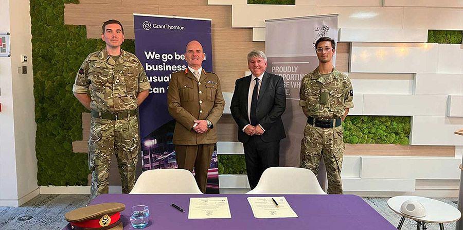 Grant Thornton signs covenant supporting Armed Forces Community Grant Thornton signs covenant supporting Armed Forces Community