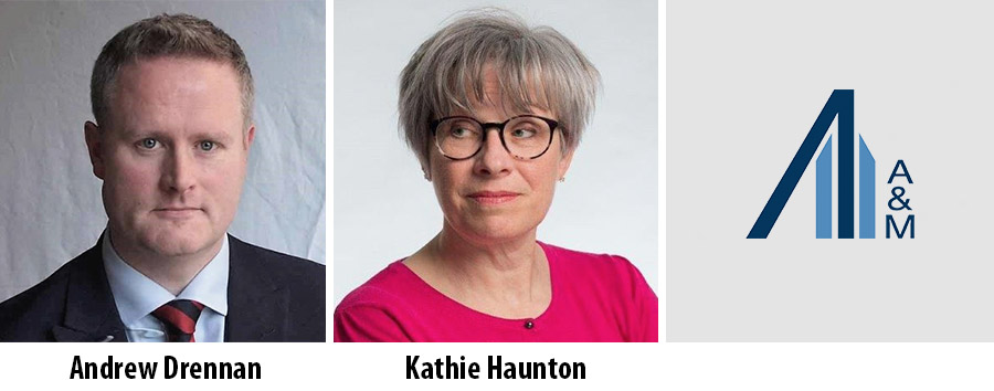 Andrew Drennan and Kathie Haunton join A&M
